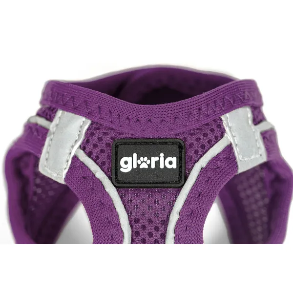 Упряжь для собак Gloria Trek Star 32,8-35,4 cm 45-47 cm Фиолетовый M