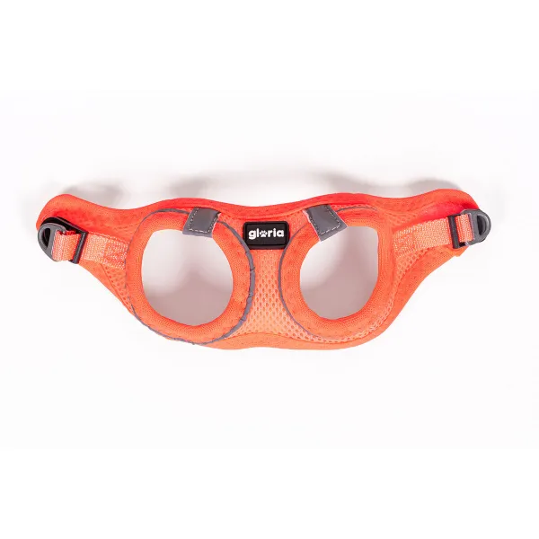Dog Harness Gloria Trek Star Orange M 32,8-35,4 cm 45-47 cm