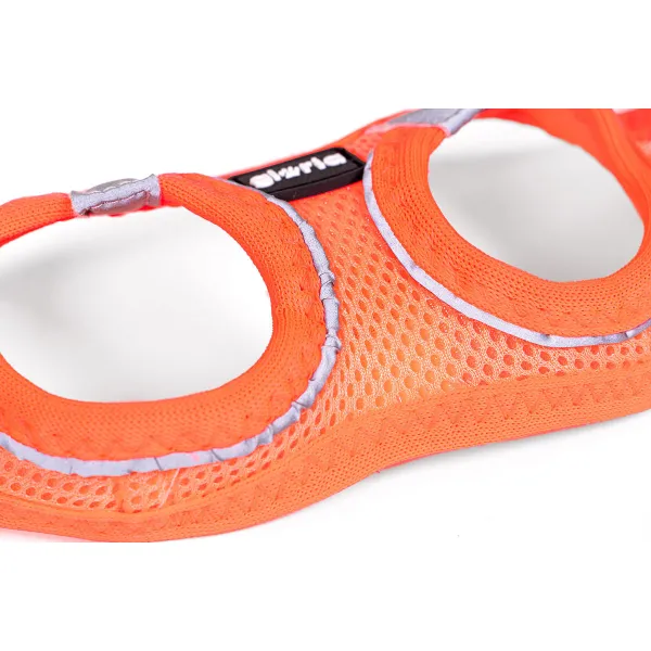 Dog Harness Gloria Trek Star Orange M 32,8-35,4 cm 45-47 cm