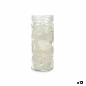 Dekoratīvie akmeņi Gift Decor Balts 600 g Kvarca (12 gb.)