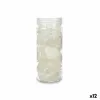 Koristeelliset kivet Gift Decor Valkoinen 600 g Kvartsi (12 osaa)