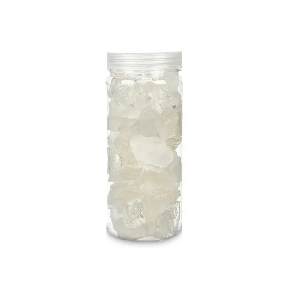 Koristeelliset kivet Gift Decor Valkoinen 600 g Kvartsi (12 osaa)