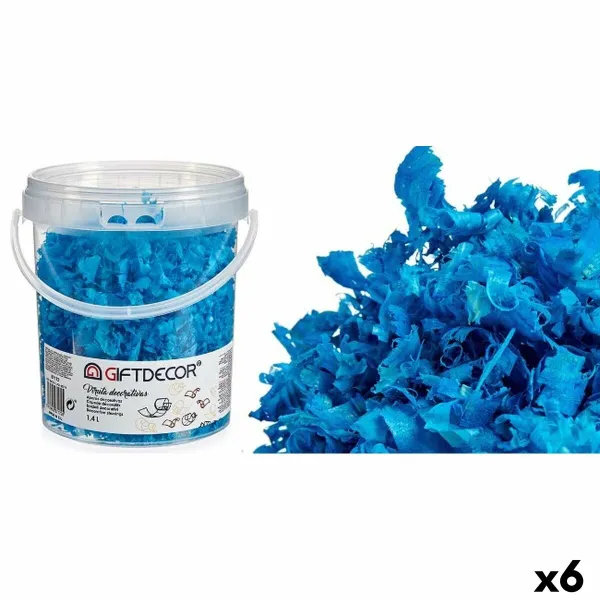 Декоративная фишка Gift Decor Светло Синий 1,4 L (6 штук)