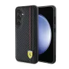 Ferrari Carbon Printed Line - Case for Samsung Galaxy S24 (black)