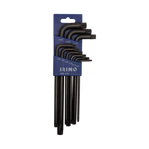 Torx raktų rinkinys Irimo 454-9-h T10-T50 9 Dalys