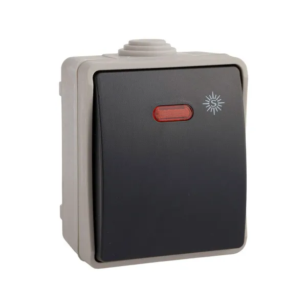 Герметичный выключатель Solera 3303il IP54 65 x 80 x 55 mm