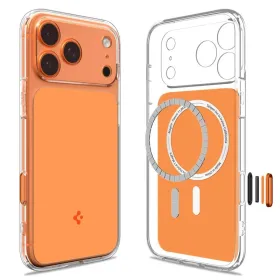 Spigen Ultra Hybrid T Mag MagSafe - Case for iPhone 17 Pro (Glossy Orange)