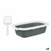 Kaķu kaste Mascow Balts Antracīts Plastmasa 25 x 11 x 2 cm 0,38 x 16 x 58,5 cm (11 Vienības)