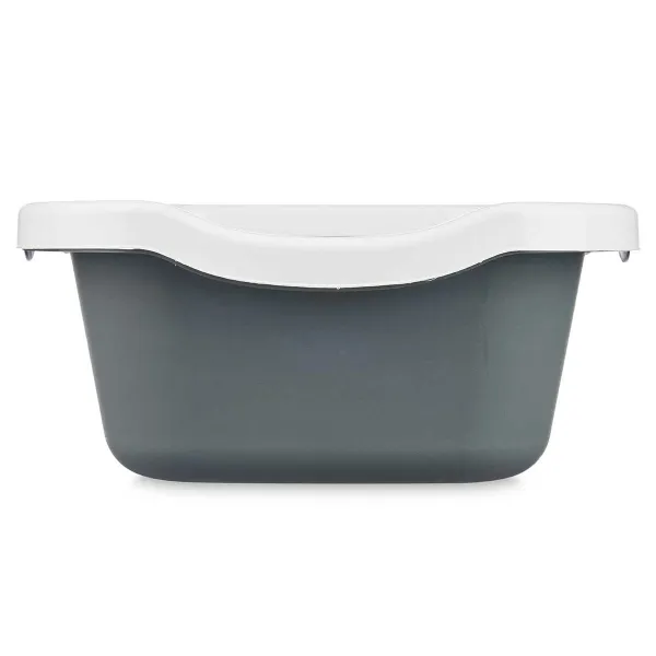 Kačių kraiko dėžutė Mascow Balta Antracito Plastmasinis 25 x 11 x 2 cm 0,38 x 16 x 58,5 cm (11 Vienetai)
