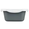 Kaķu kaste Mascow Balts Antracīts Plastmasa 25 x 11 x 2 cm 0,38 x 16 x 58,5 cm (11 Vienības)