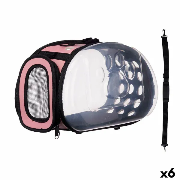 Carrier Mascow Black Pink Plastic 37 x 17 x 22 cm 37 x 22 x 7,5 cm (6 Units)