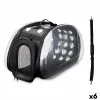 Būris Mascow Melns Plastmasa 43 x 20 x 33 cm 37 x 17 x 22 cm 37 x 22 x 7,5 cm (6 gb.)