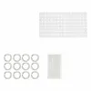 Dušas Komplekts Berilo Caurspīdīgs PVC Polietilēns EVA 28 x 42 x 6 cm (12 gb.)
