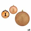 Set of Christmas balls Krist+ Copper Plastic (6 Units)
