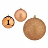 Набор новогодних шаров Krist+ Медь Пластик (6 штук)