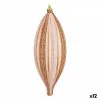 Christmas Decorations Set Krist+ Copper PVC Streched 3 x 3 x 18 cm 8,5 x 19 x 3 cm (12 Units)