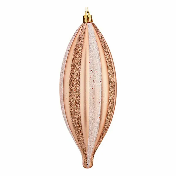 Joulukoristesetti Krist+ Kupari PVC Venytetty 3 x 3 x 18 cm 8,5 x 19 x 3 cm (12 osaa)