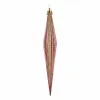 Christmas Decorations Set Krist+ Pink Golden PVC Streched 3 x 3 x 18,5 cm (12 Units)