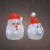Dekoratīvās figūriņas Lumineo 491239 10,5 x 10,5 x 15 cm LED Iekšpuse