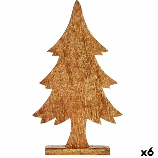 Dekoratīvās figūriņas Krist+ Bronza Jaungada eglīte 5,1 x 49,5 x 25,5 cm (6 gb.)