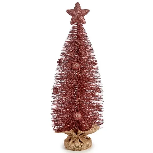 Новогодняя ёлка Krist+ Розовый 13 x 41 x 13 cm (12 штук)
