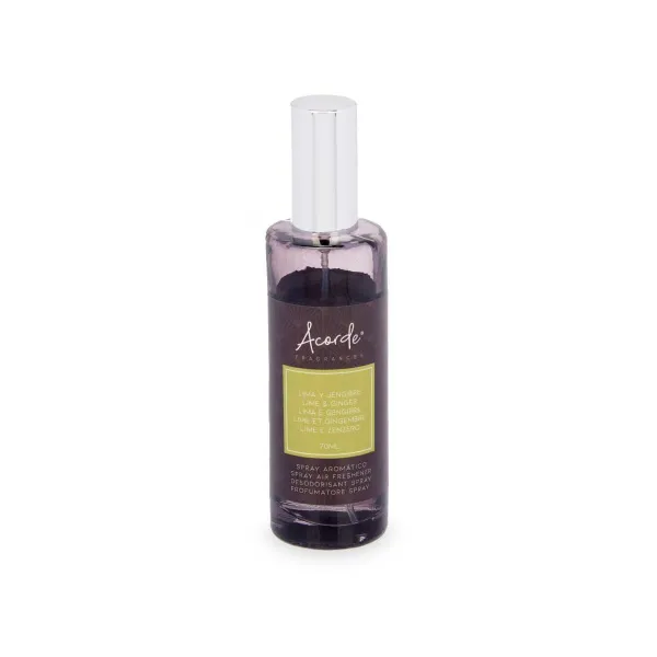 освежитель воздуха-спрей Acorde лимонный Имбирь 70 ml (12 штук)
