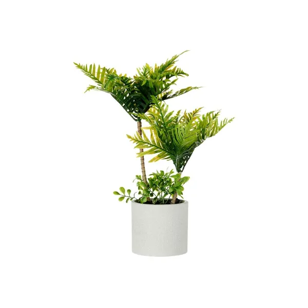 Decorative Plant Ibergarden Plastic Cement Palm tree 12 x 45 x 12 cm 22 x 40 x 22 cm 16 x 42,5 x 14 cm (6 Units)