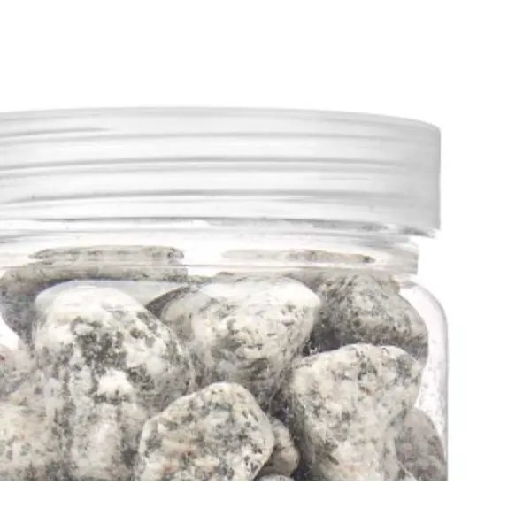 Koristeelliset kivet Gift Decor Harmaa 10 - 20 mm 700 g 6,2 x 15,3 x 6,2 cm 6,5 x 15,8 x 6,5 cm (12 osaa)