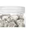 Decorative Stones Gift Decor Grey 10 - 20 mm 700 g 6,2 x 15,3 x 6,2 cm 6,5 x 15,8 x 6,5 cm (12 Units)