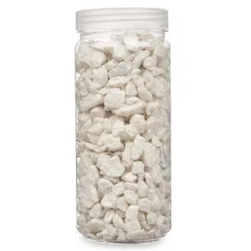 Dekoratīvie akmeņi Gift Decor Balts 10 - 20 mm 700 g 6,2 x 15,3 x 6,2 cm 6,5 x 15,8 x 6,5 cm (12 gb.)