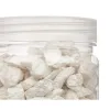 Decorative Stones Gift Decor White 10 - 20 mm 700 g 6,2 x 15,3 x 6,2 cm 6,5 x 15,8 x 6,5 cm (12 Units)