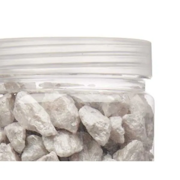 Decorative Stones Gift Decor Grey 10 - 20 mm 700 g 6,2 x 15,3 x 6,2 cm 6,5 x 15,8 x 6,5 cm (12 Units)