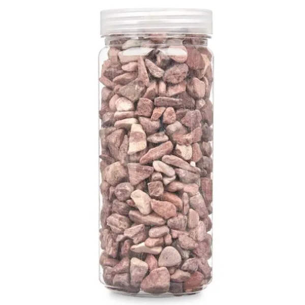 Dekoratiivkivid Gift Decor Punane 10 - 20 mm 700 g 6,2 x 15,3 x 6,2 cm 6,5 x 15,8 x 6,5 cm (12 Ühikut)
