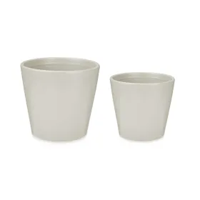 Puodų rinkinys Ibergarden Pilka Molis Ø 22 cm Ø 28 cm 28 x 27 x 28 cm 2 Dalys