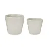 Puodų rinkinys Ibergarden Pilka Molis Ø 22 cm Ø 28 cm 28 x 27 x 28 cm 2 Dalys