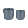 Puodų rinkinys Ibergarden Antracito Molis Ø 22 cm Ø 27 cm 22 x 22 x 19 cm 27 x 27 x 23 cm 27 x 23 x 27 cm 2 Dalys