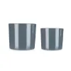Set of pots Ibergarden Anthracite Clay Ø 22 cm Ø 27 cm 22 x 22 x 19 cm 27 x 27 x 23 cm 27 x 23 x 27 cm 2 Pieces