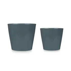Puodų rinkinys Ibergarden Antracito Molis Ø 22 cm Ø 28 cm 28 x 27 x 28 cm 2 Dalys