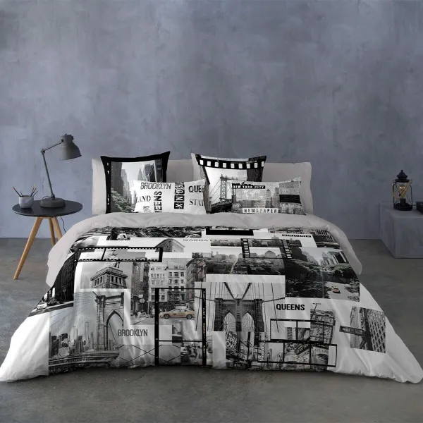 Пододеяльник Naturals DOWNTOWN 180 кровать 3 Предметы 260 x 220 cm