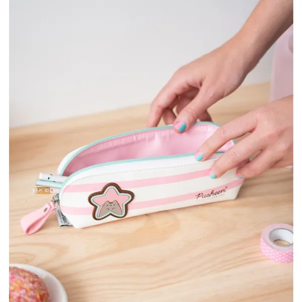 Pusheen - Rose Collection pencil case (11.5 x 9.5 cm)