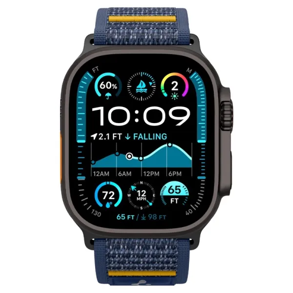 Spigen Athlex Air - Strap for Apple Watch 44/45/46/49 mm (Active Navy)