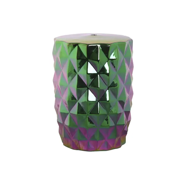 Mazs galdiņš Home ESPRIT Daudzkrāsains Porcelāns 33 x 33 x 45 cm