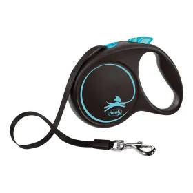 Поводок для собак Flexi BLACK DESIGN 5 m Синий Размер S