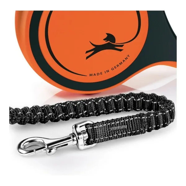 Koiran talutushihna Flexi XTREME 5 m Oranssi Koko L