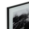 Картина Versa Белый Чёрный Стеклянный 2 x 30 x 30 cm