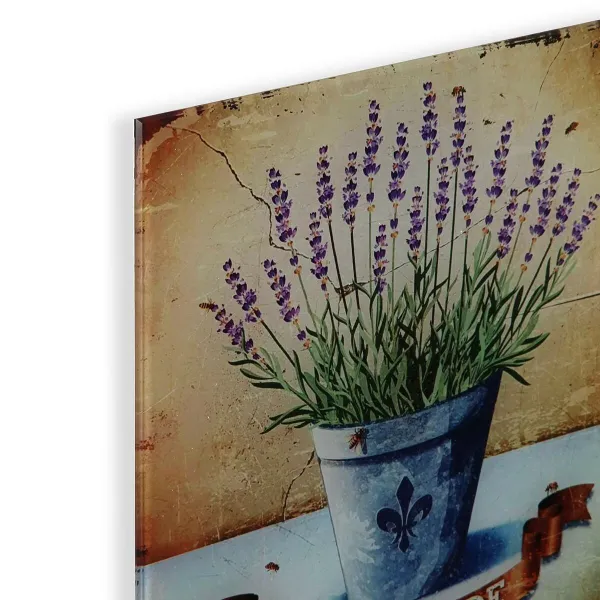 Glezna Versa Lavanda Stikls 1 x 30 x 30 cm