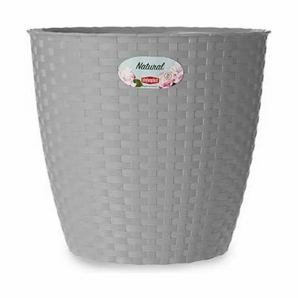 Банка Stefanplast Серый Пластик 24 x 22,3 x 24 cm (6 штук)