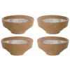 Aromatizuota žvakė DKD Home Decor Natūralus Cottage 250 g (4 vnt.)