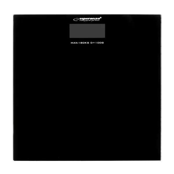Digitaalinen henkilövaaka Esperanza EBS002K Musta Lasi Karaistu lasi 180 kg