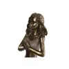 Dekoratyvinė figūrėlė Home ESPRIT Rožinė Auksinis Yoga Scandi 19 x 6 x 26 cm (3 vnt.)
